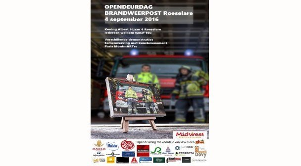 Kloen op Opendeurdag Brandweer Roeselare 