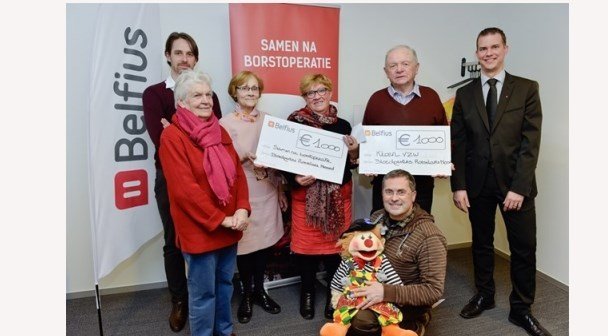 Bloedgeversvereniging Roeselare Noord schenkt 1000 € aan Kloen