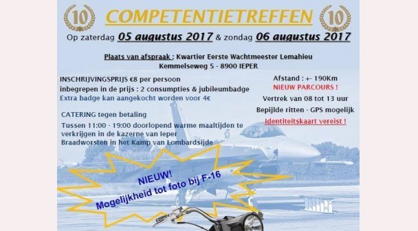 10de Competentie Motortreffen 2017