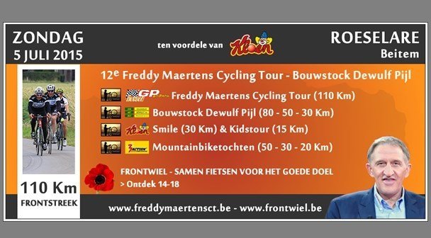  Freddy Maertens Cycling Tour - Kloen Kids Tour - Kloen Smile Tour 2015 