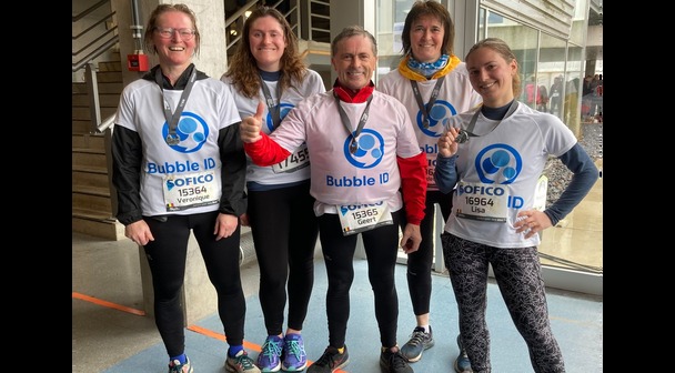 Bubble ID op Gent Marathon