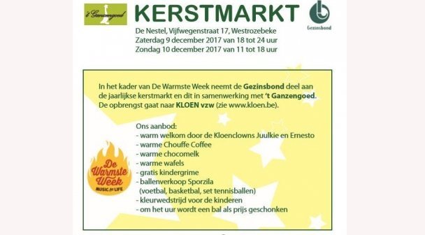 Kerstmarkt Westrozebeke