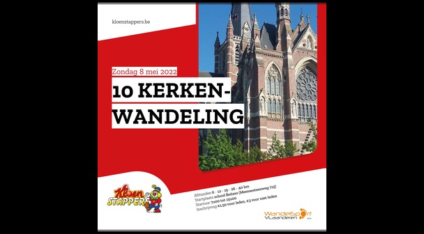 De Kloenstappers 10-Kerkenwandeling