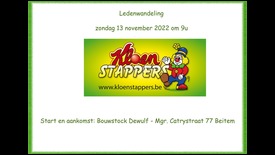 Kloenstappers ledenwandeling