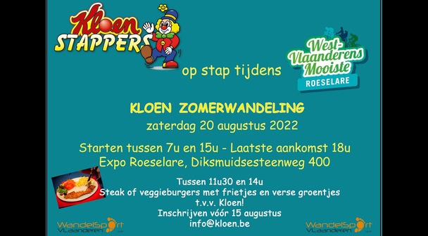 Kloenstappers Zomerwandeling