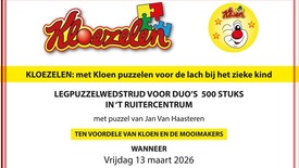 Kloezelavond  t.v.v. Kloen en De Mooimakers