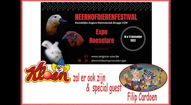 Kloen op Neerhofdierenfestival