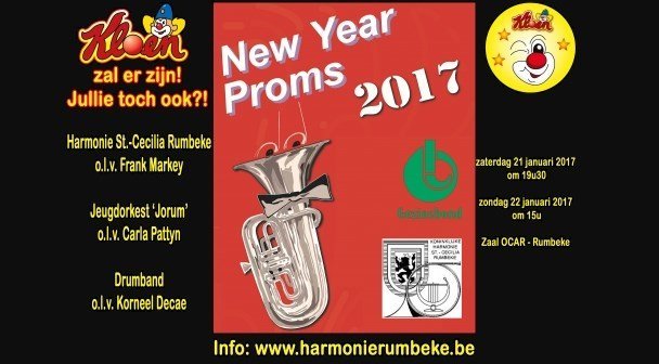 Kloen op New Year Proms Rumbeke