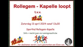 Rollegem-Kapelle loopt tvv Kloen