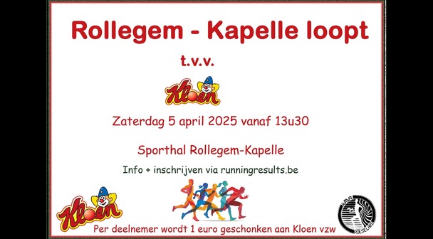 Rollegem-Kapelle loopt