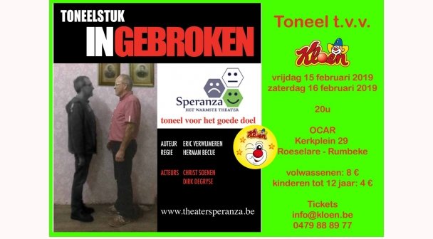 Ingebroken tvv Kloen