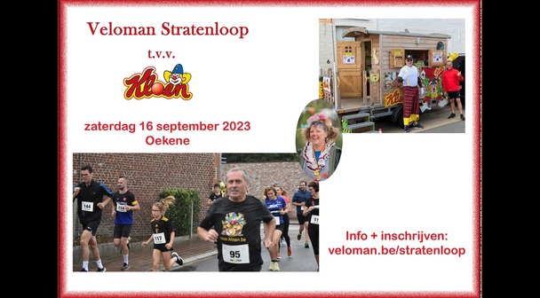 Veloman Stratenloop t.v.v. Kloen