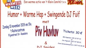 WW-actie met Piv Huvluv 