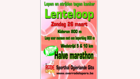 Kloen op Lenteloop van De Rode Lopers