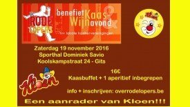 Rode Lopers Kaas- en wijnavond 2016