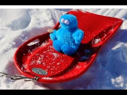 cookie monster cozy coupe