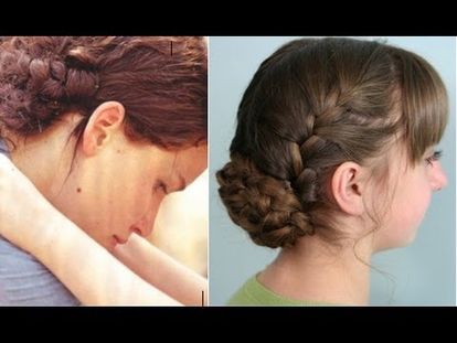 Katniss Reaping Braids Hunger Games Cute Girls Hairstyles 00