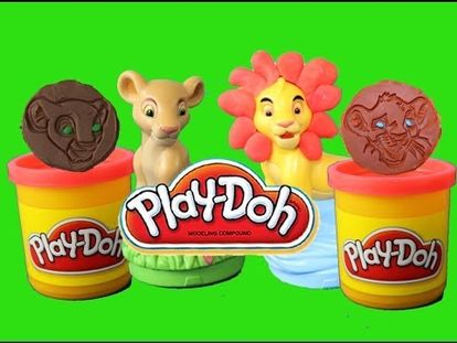 the lion king play doh