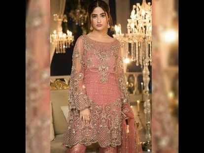 pakistani dresses party wear 2018