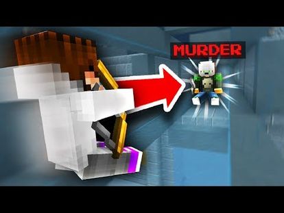 Trick Shot Inside Transport Tube Minecraft Murder Mystery 00 - roblox murder mystery 2 best throwing knife trick shot ever