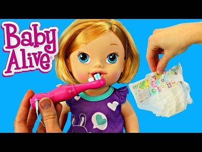 baby alive brushy brushy baby doll