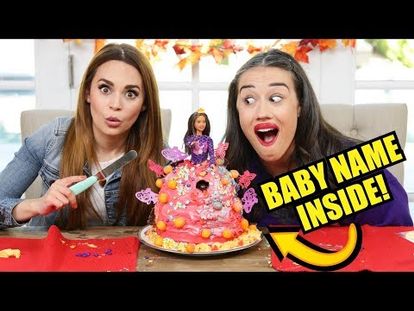 Baby Name Reveal In Cake W Rosanna Pansino 00 10 02 Tue