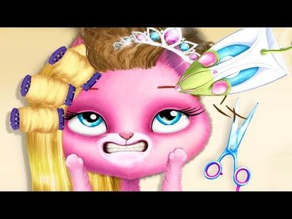 Fun Kitten Care Kids Games Cat Hair Salon Birthday Party Kitty