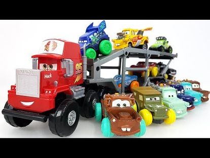 disney cars tomica truck hauler