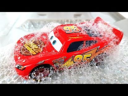 disney cars lightning mcqueen car wash