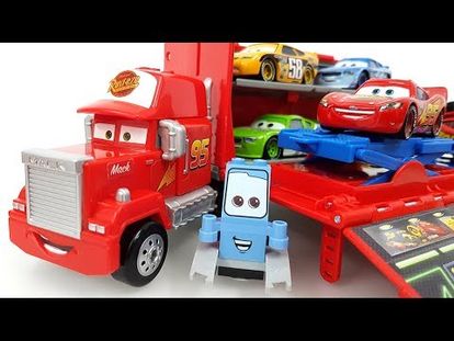 disney cars mack truck carry case