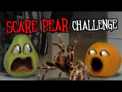 Annoying Orange The Scare Pear Challenge Shocktober 00 00 4 - roblox ditch school and get rich obby annoying orange plays