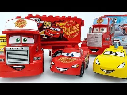 disney cars tomica truck hauler