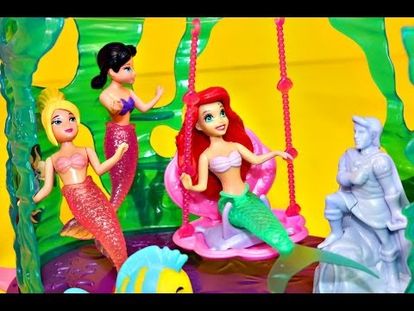 ariel castle and undersea playset