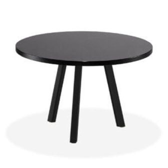 about a sidetable black edition, Platte Ø 60 cm