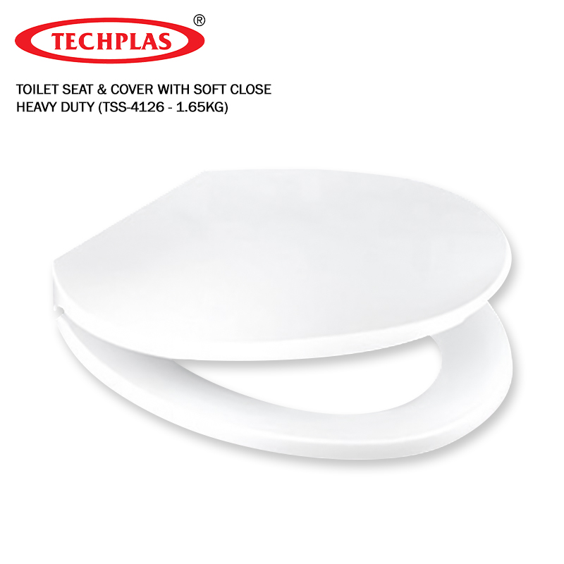 KM Lighting Product Techplas Toilet Seat & Cover TSL4110 TSM4101A