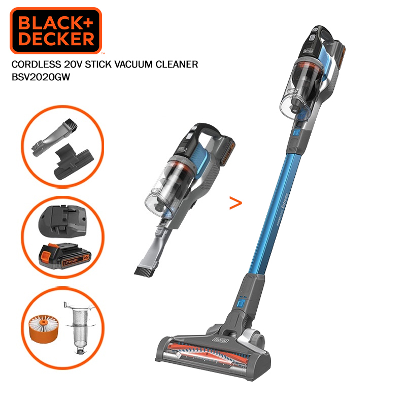 KM Lighting Product Black Decker 20V Cordless Handheld Stick