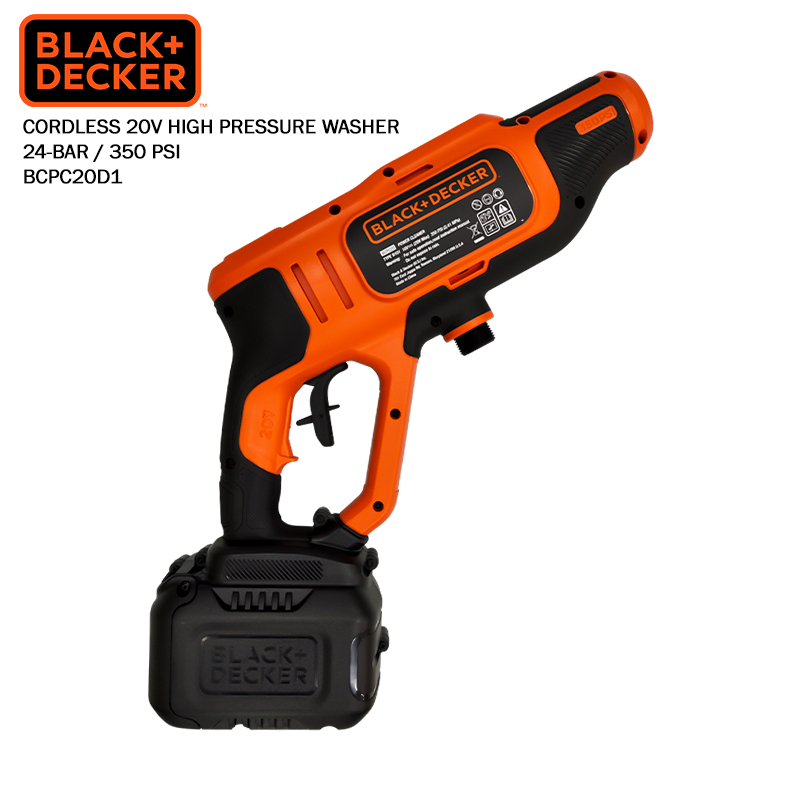 How To Assemble Black+Decker Cordless Pressure Washer 