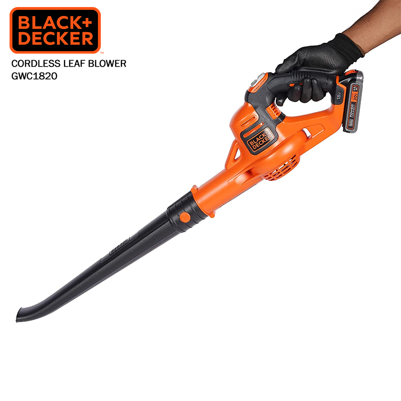 KM Lighting Product Black Decker Cordless Leaf Blower 18V