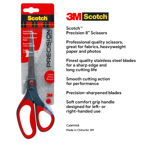 3M Household Scissors 8-inch