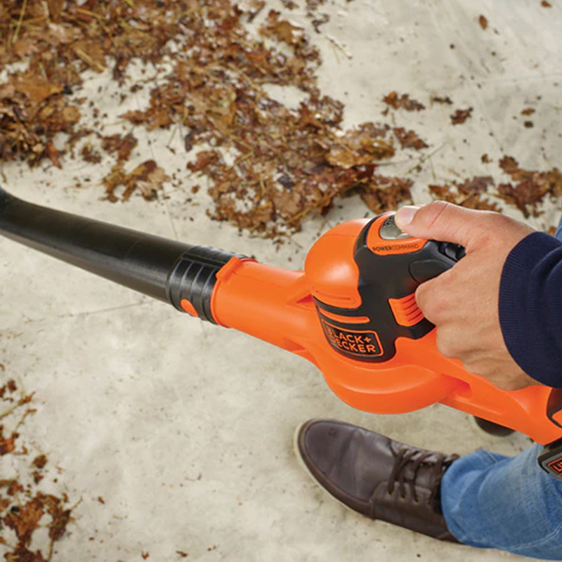 KM Lighting Product Black Decker Cordless Leaf Blower 18V