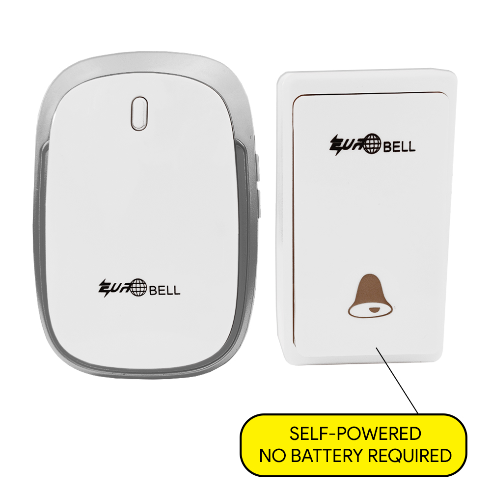 KM Lighting Product EUROBELL SelfPowered Push Button Wireless