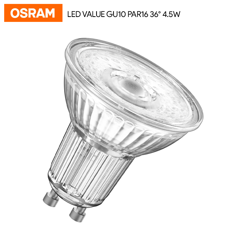 KM Lighting Product - OSRAM LED Value GU10 4.5W LED Spot Light Bulb