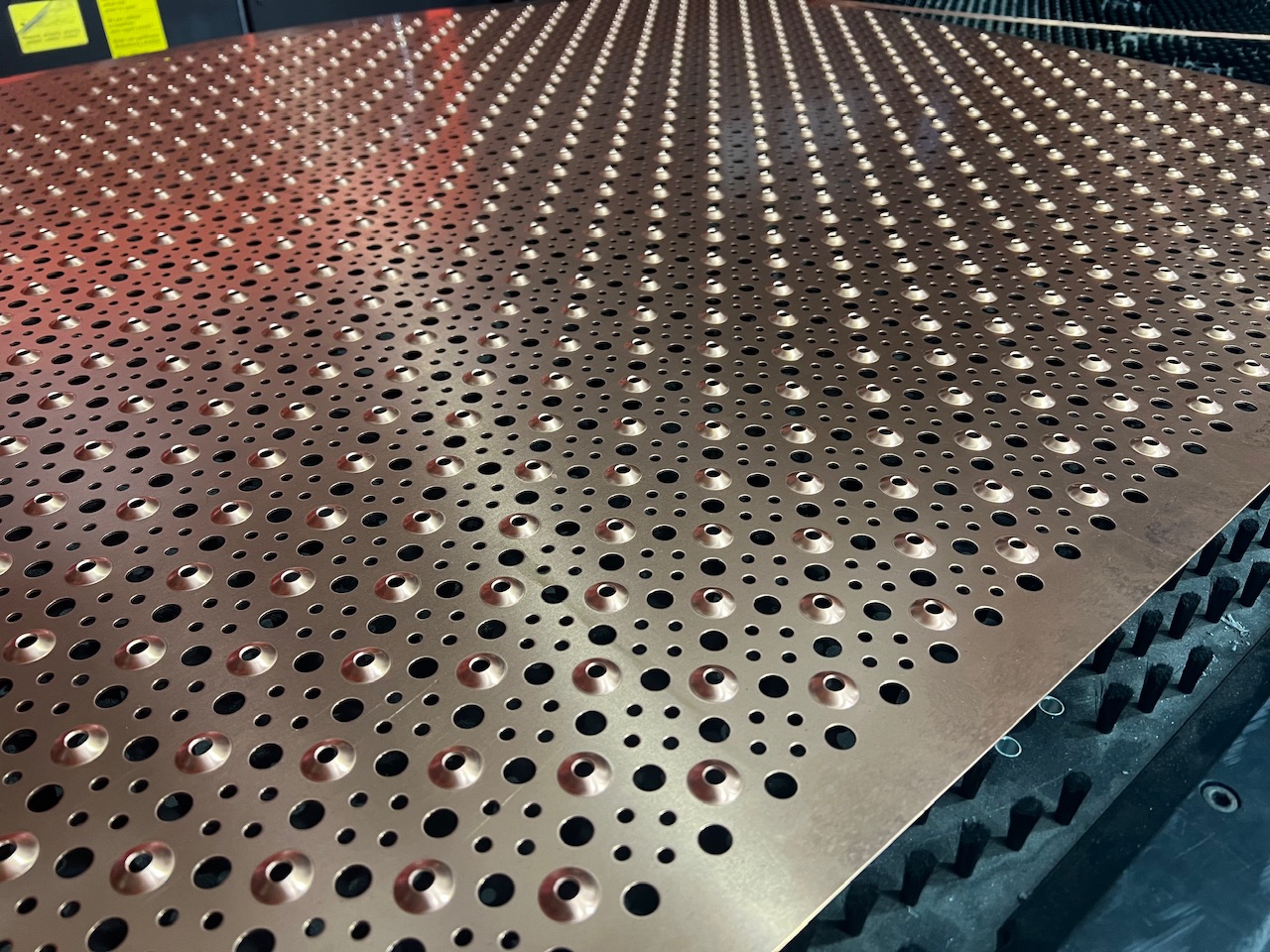 Metal punching