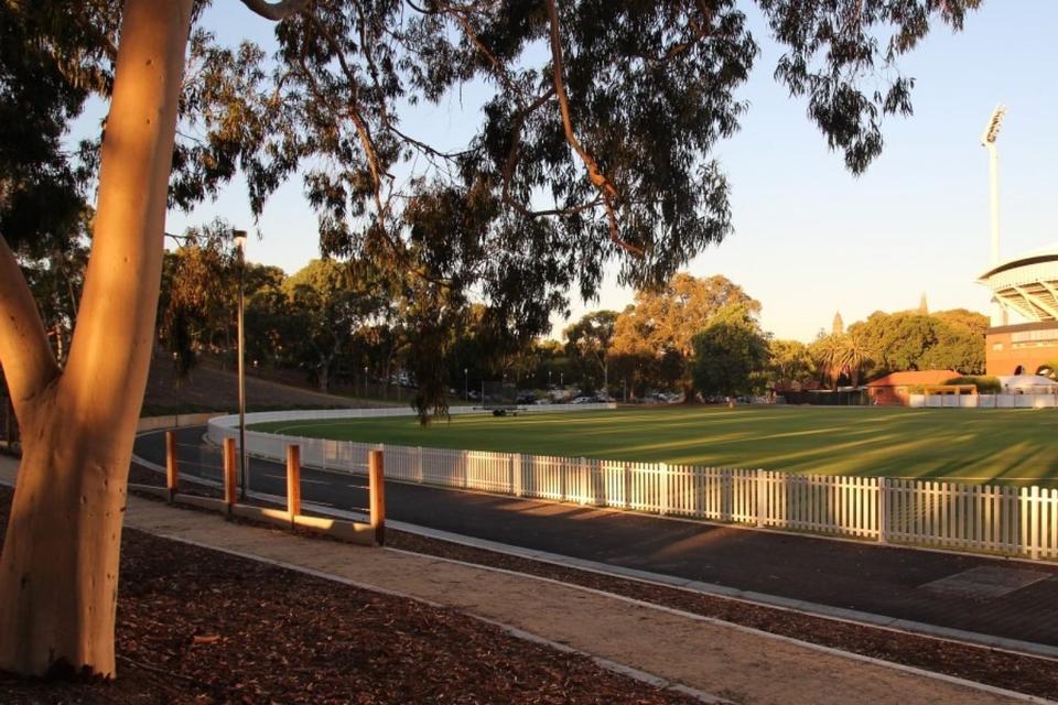 That’s a boundary! A Bluedog Headingly® steel picket fence a hit for Adelaide Oval number 2