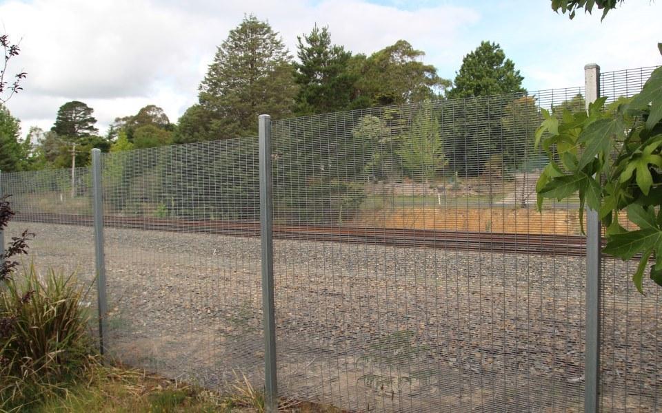 Perimeter security fencing just got a lot more cost effective: EconoMesh® 358 mesh fence system