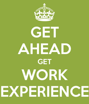 Get ahead get work experience