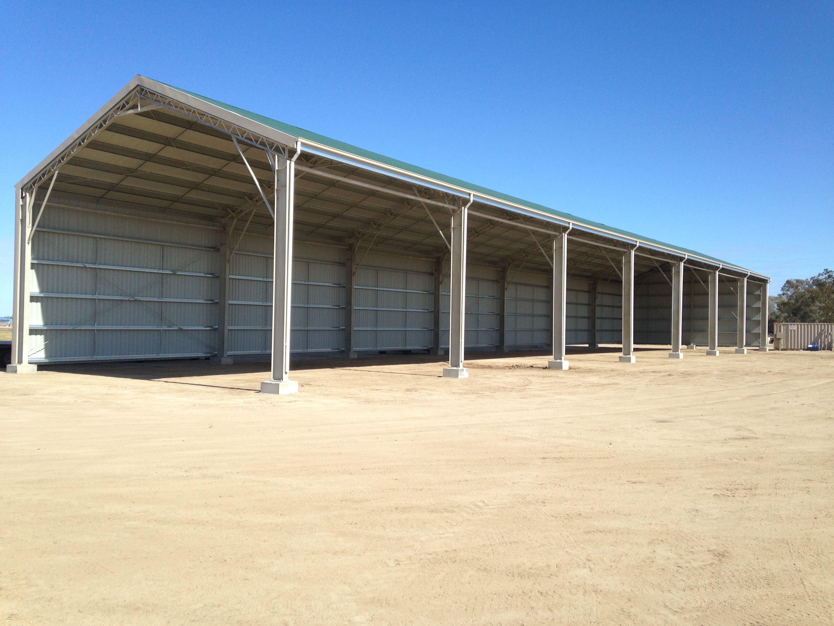 Large bay sheds