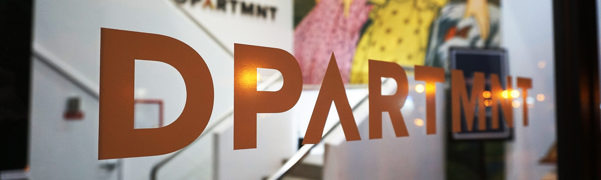DPARTMNT graphic