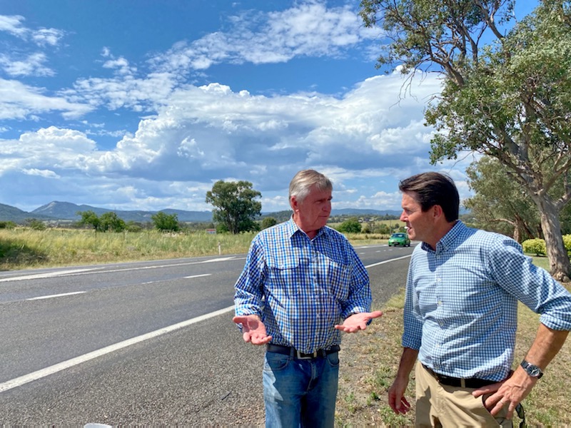SAFETY UPGRADE WORK STARTS ON NEW ENGLAND HIGHWAY, NORTH OF BENDEMEER icon