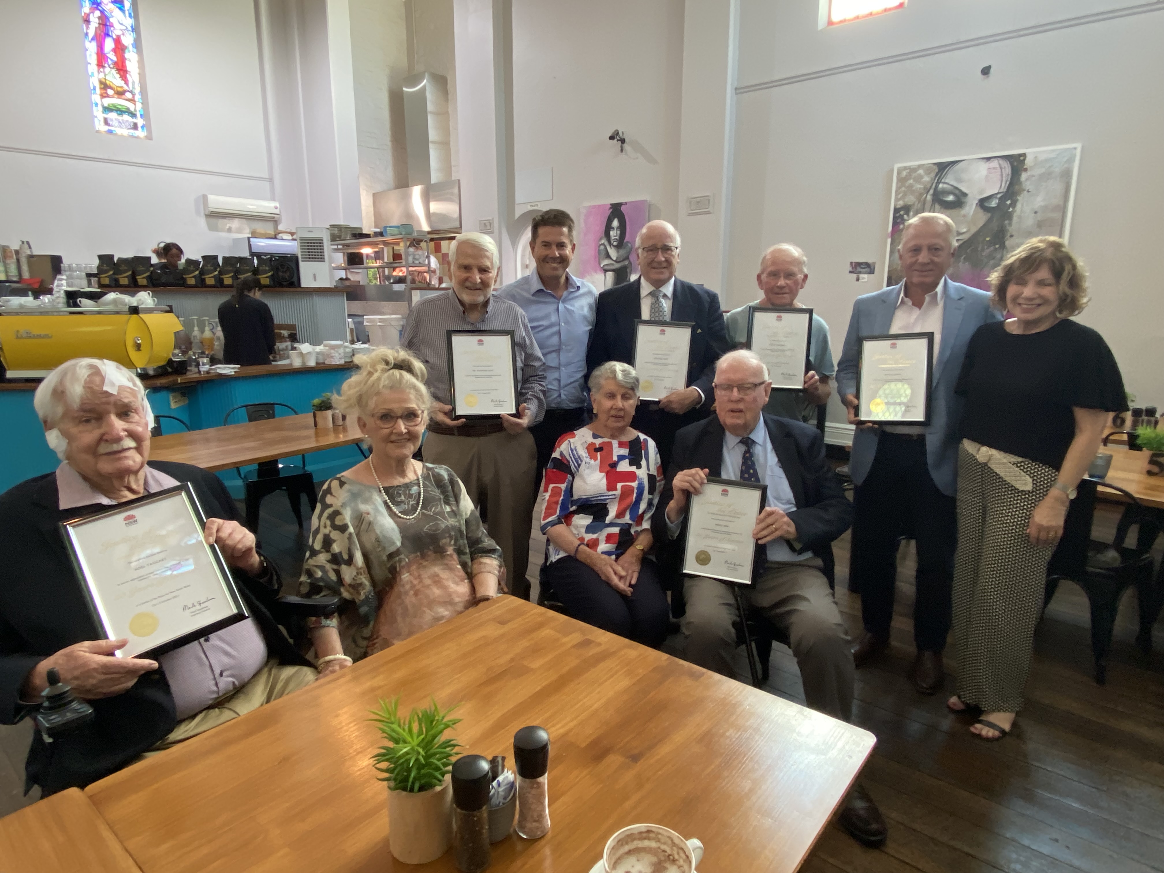 JUSTICES OF THE PEACE RECOGNISED FOR THEIR SERVICE icon